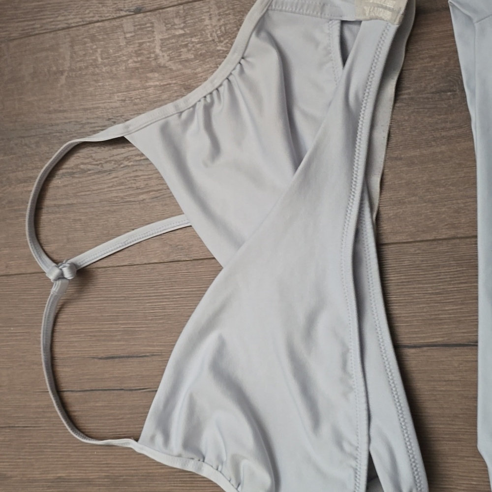 Pink Victoria Secret 2 Piece Swimsuit Light Blue - Picture 4 of 6